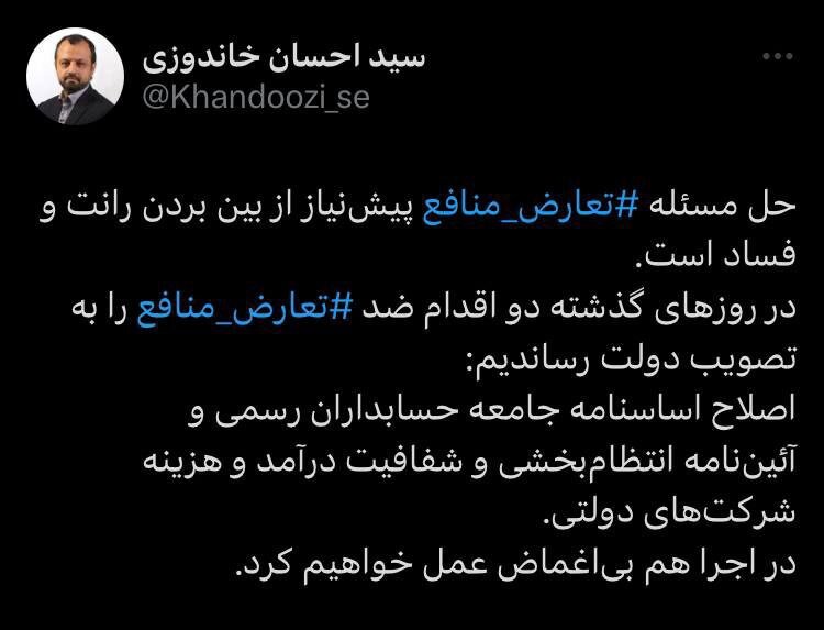 جلوگیری از رانت و فساد