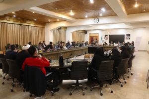 پنل تخصصی بازخوانی فرمان رهبر معظم انقلاب اسلامی ایران در سالن حجاب برگزار شد .