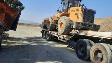 توقیف لودر ۴۰ میلیارد ریالی قاچاق در الیگودرز