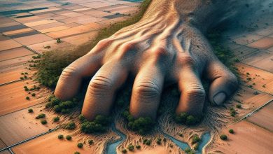 زمین خواری ۱۳ میلیارد ریالی در قشم کشف شد