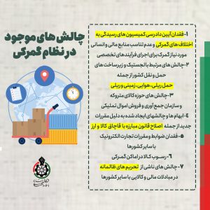 چالش های موجود در نظام گمرکی