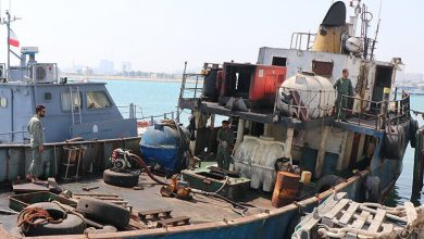 توقیف شناورهای حامل سوخت قاچاق در اروند رود