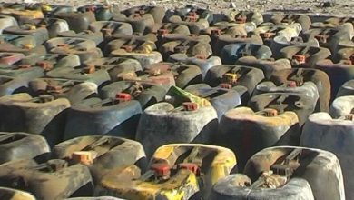 کشف ۵۰ گالن بنزین قاچاق در سراوان ؛ نیسان آبی توقیف شد