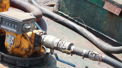 یک خط انتقال سوخت قاچاق در سواحل قشم لو رفت