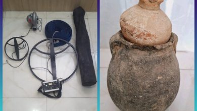 کشف اشیاء عتیقه با قدمت 5000 سال