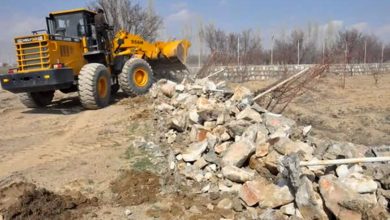 زمین خواری در کرمانشاه