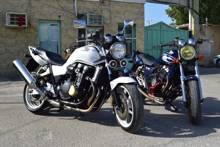 موتور سیکلت قاچاق در بوشهر